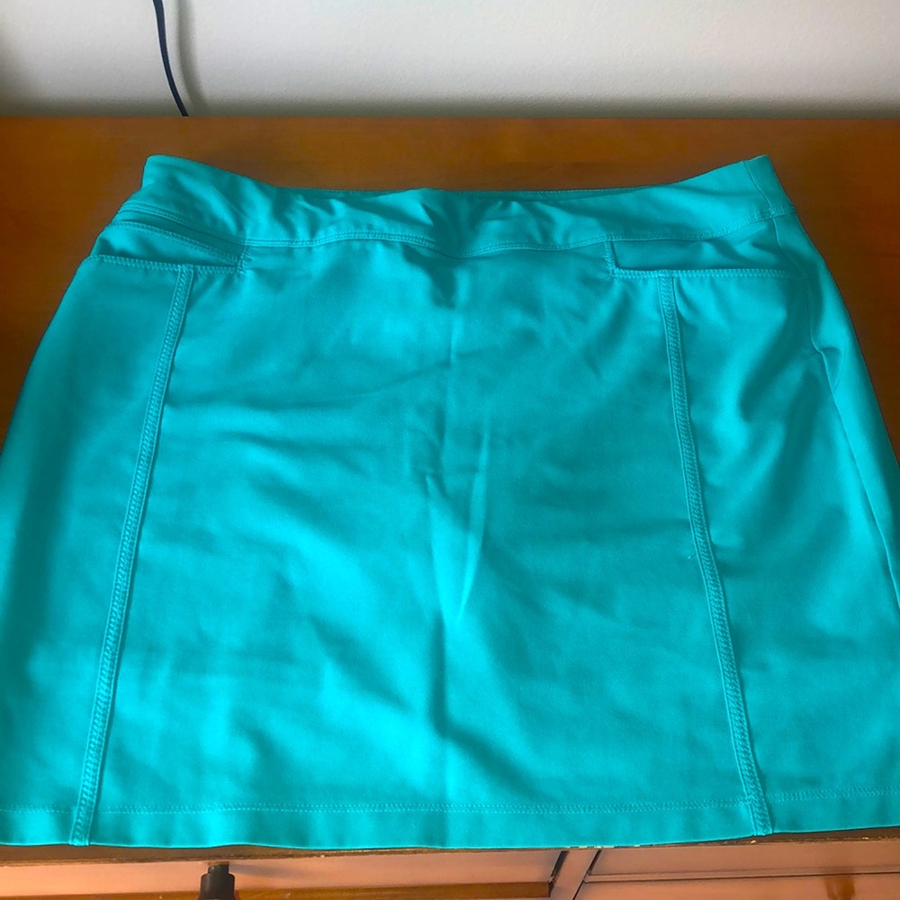 Women’s Teal adidas golf skort